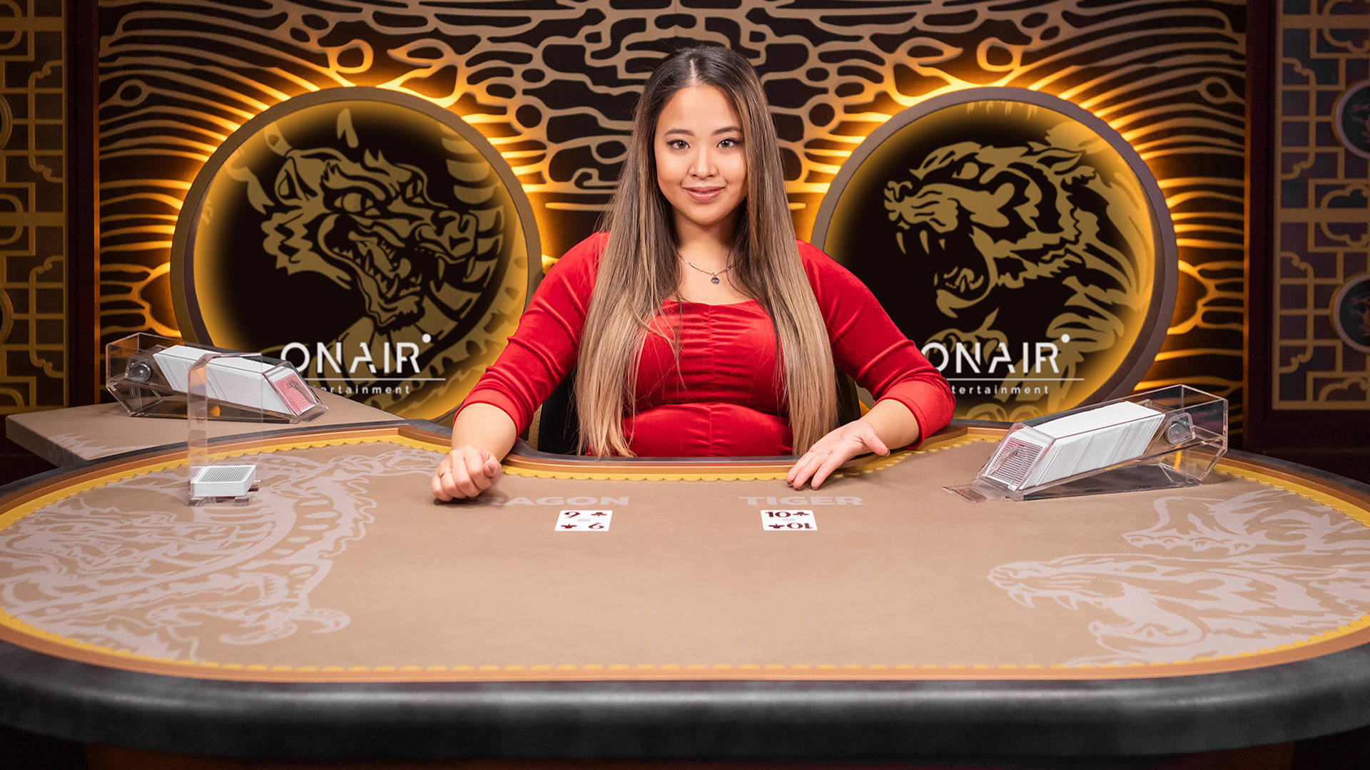 Evolution Gaming live baccarat dealer table at BetSo88