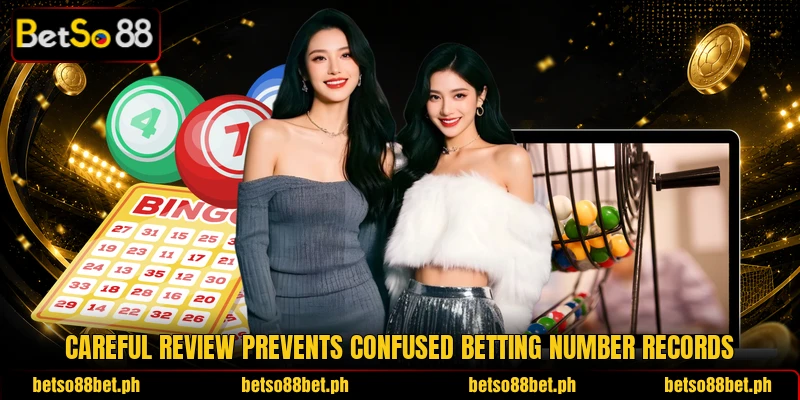 Careful review prevents confused betting number records