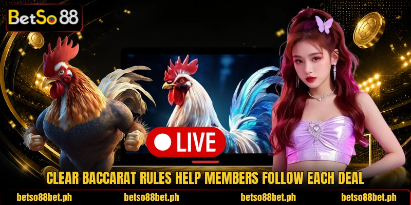 Clear baccarat rules help members follow each deal Clear baccarat rules help members follow each deal