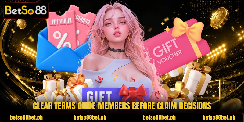 Clear terms guide members before claim decisions