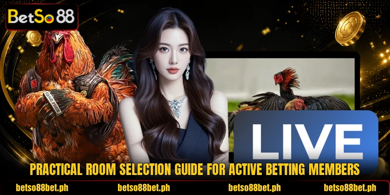 Practical room selection guide for active betting members Practical room selection guide for active betting members