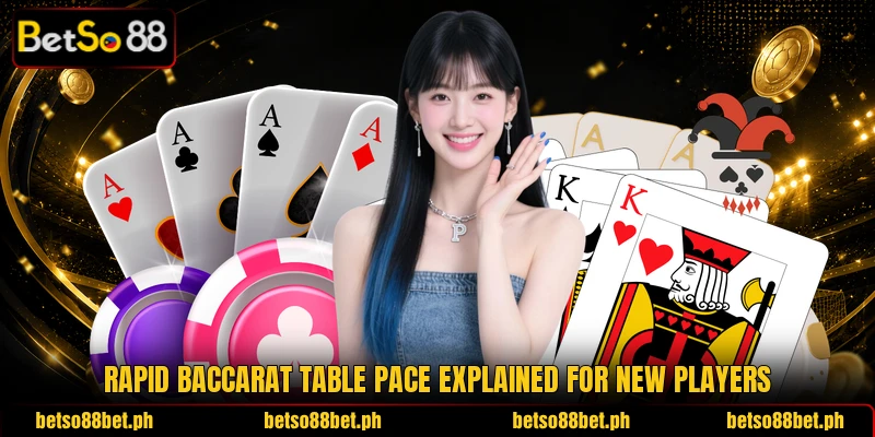 Rapid Baccarat table pace explained for new players Rapid Baccarat table pace explained for new players