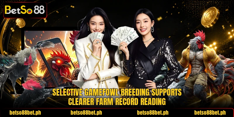 Selective gamefowl breeding supports clearer farm record reading Selective gamefowl breeding supports clearer farm record reading