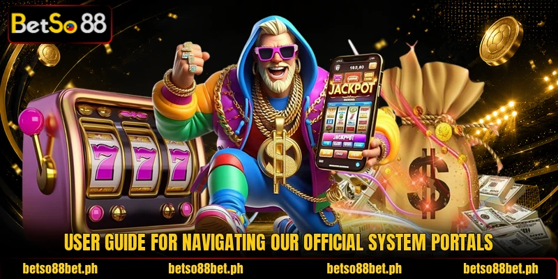 User guide for navigating our official system portals
