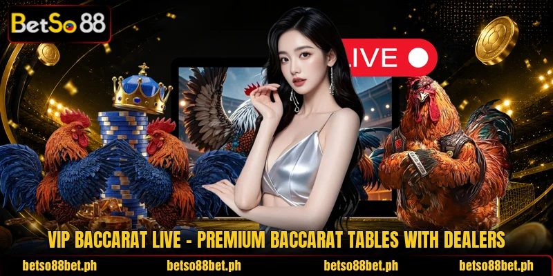 VIP Baccarat Live – Premium Baccarat Tables With Dealers