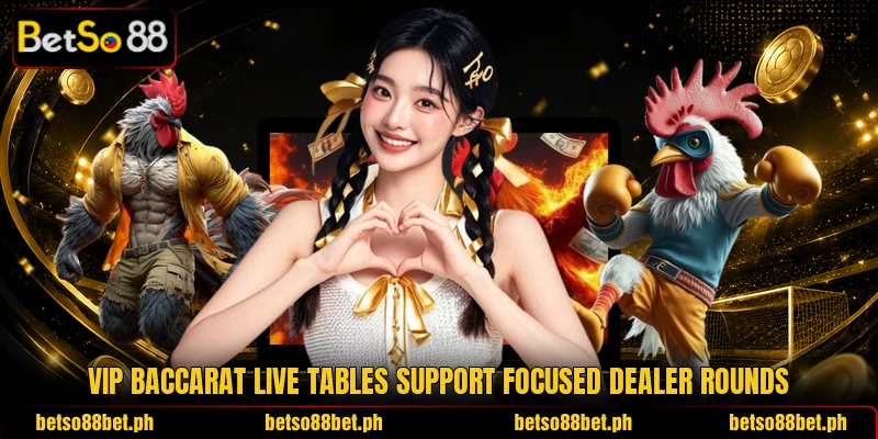 Vip baccarat live tables support focused dealer rounds Vip baccarat live tables support focused dealer rounds